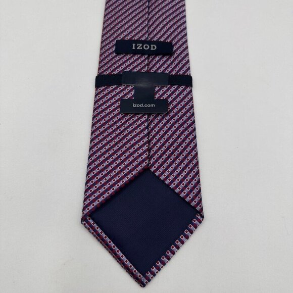 Lot 3 Mens Silk Classic Ties Izod Daniel De Fasson Rooster Blue Red New - Picture 16 of 16